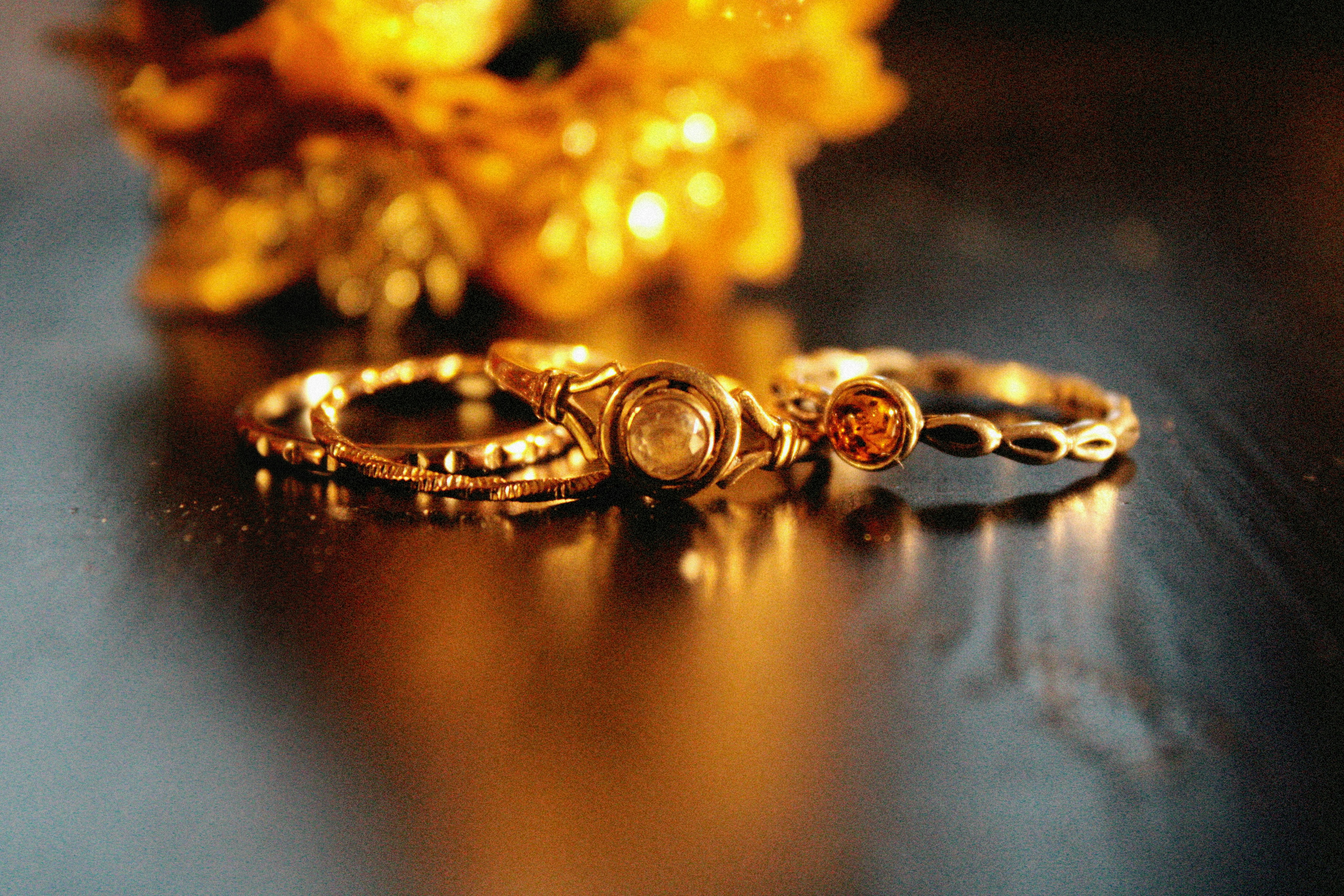 Gemstone Bead Bracelet