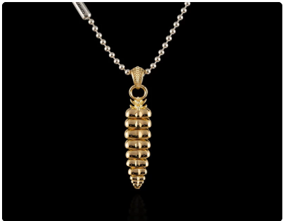 Golden Pendant Necklace